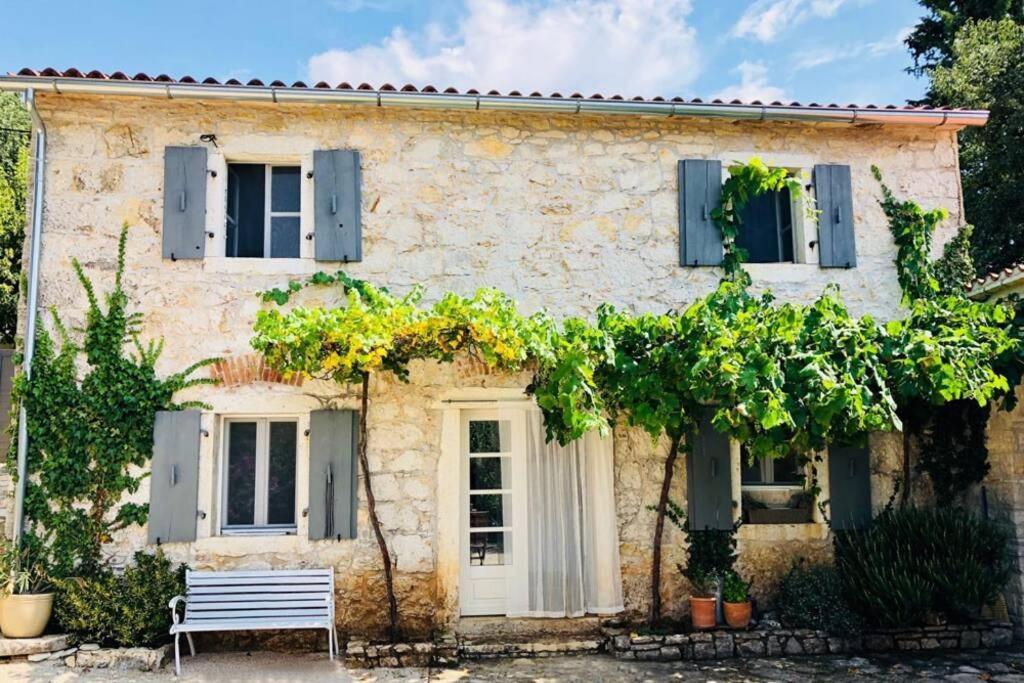 Ferienhaus Villa Alisia, Wunderschoenes Natursteinhaus Bei Porec, Istrien, Kroatien Vranje Selo Exterior foto